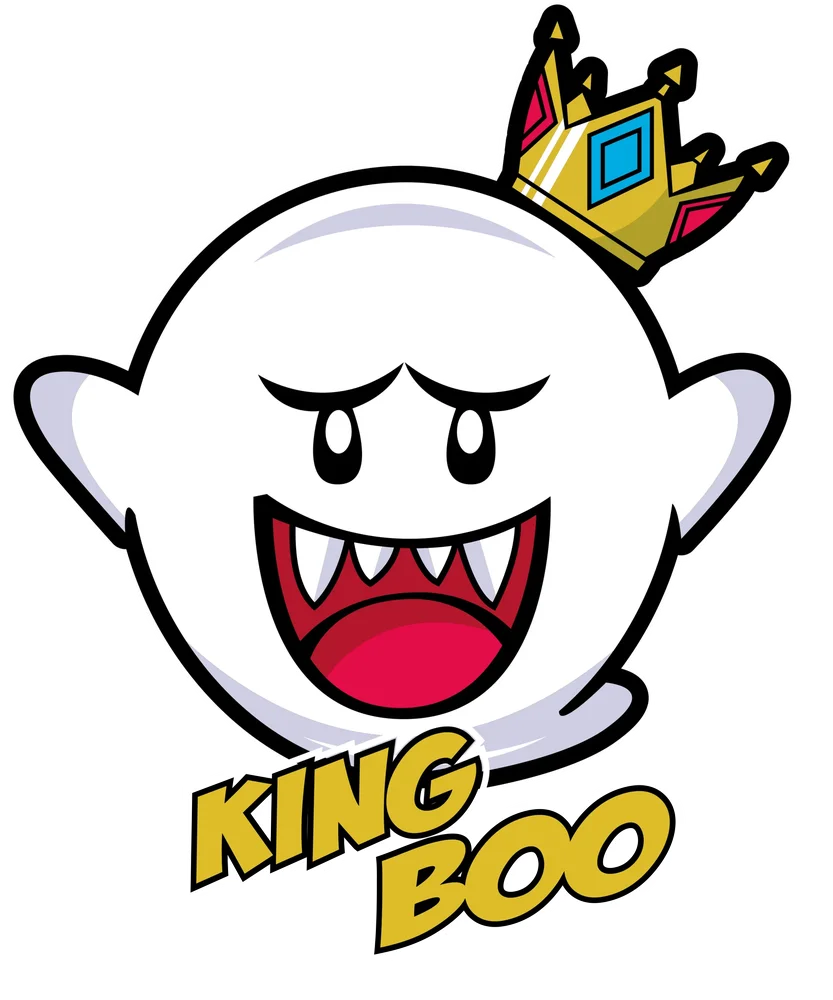 King Boo Crown Character