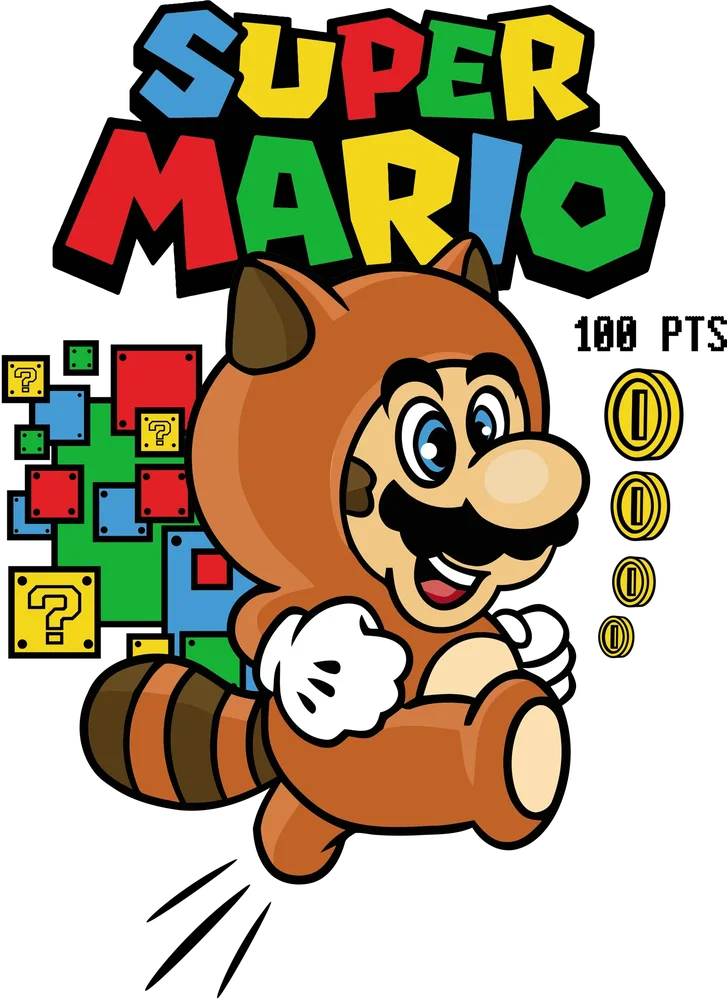 Super Mario Bros Game Artwork