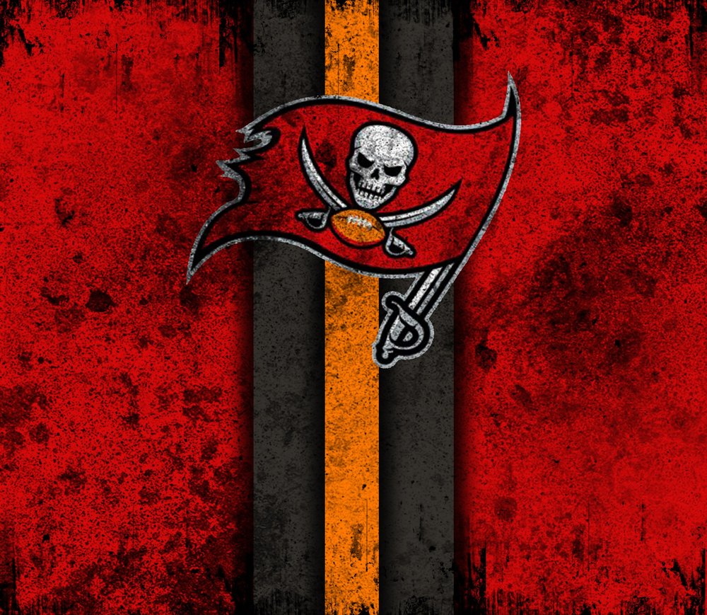 Tampa Bay Buccaneers Distressed Logo — Multicolor Distressed