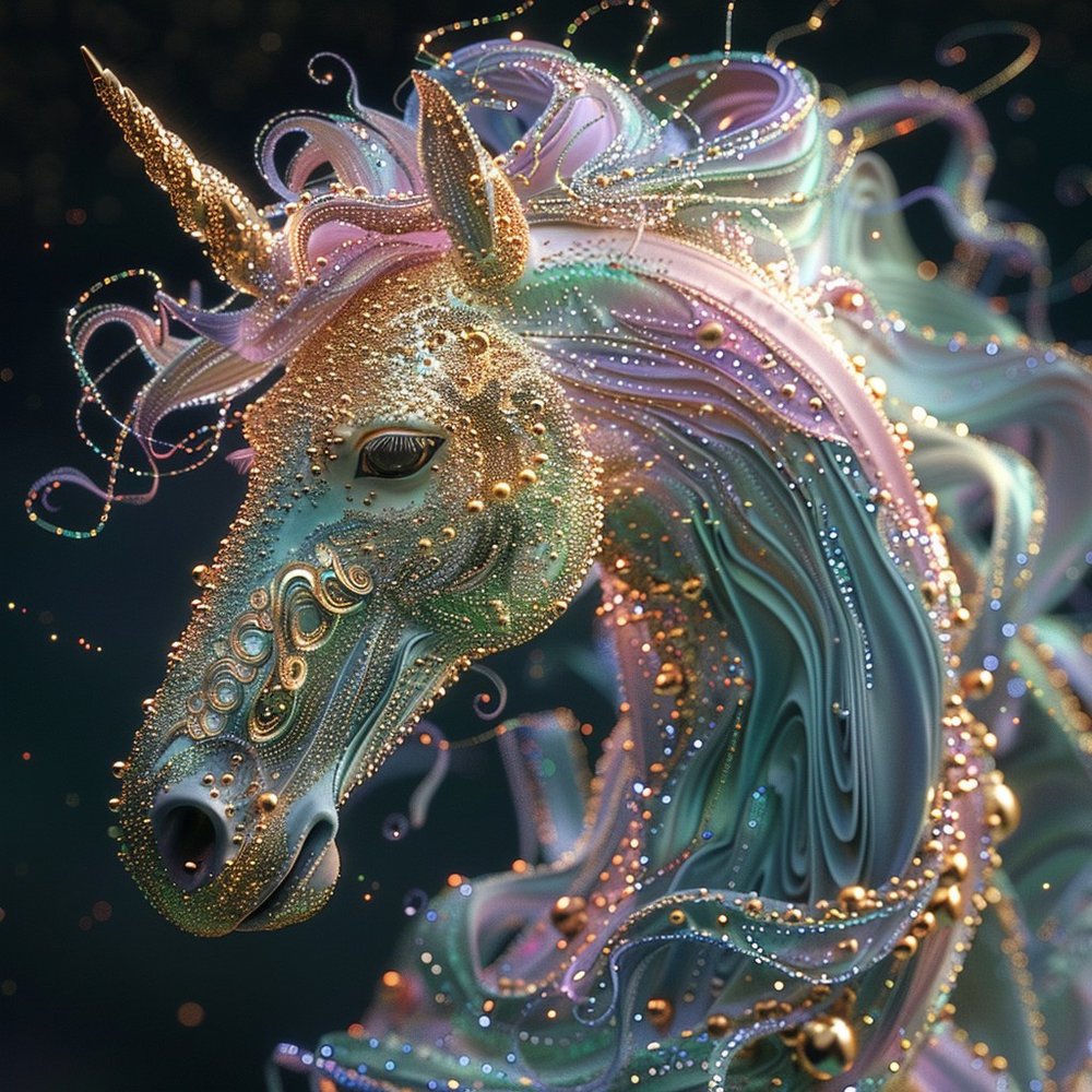 Iridescent Magical Unicorn