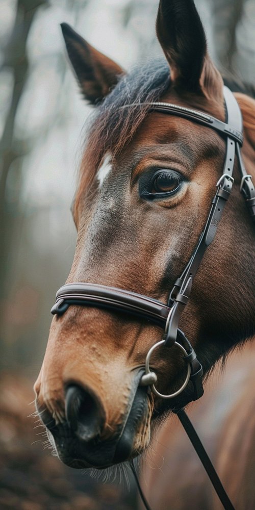Saddled Horse Portrait Photography