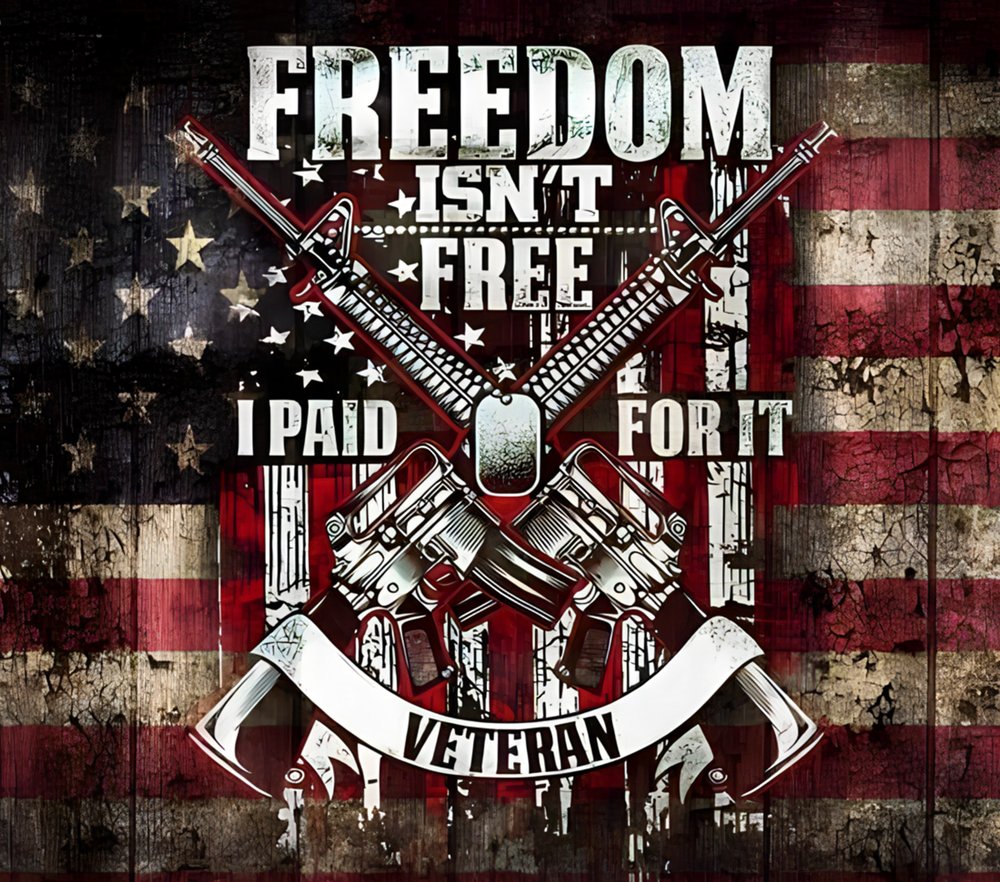 Freedom Isn't Free Veteran Design