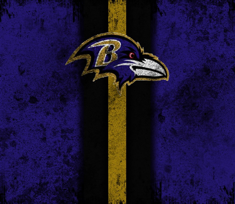 Baltimore Ravens Grunge Logo
