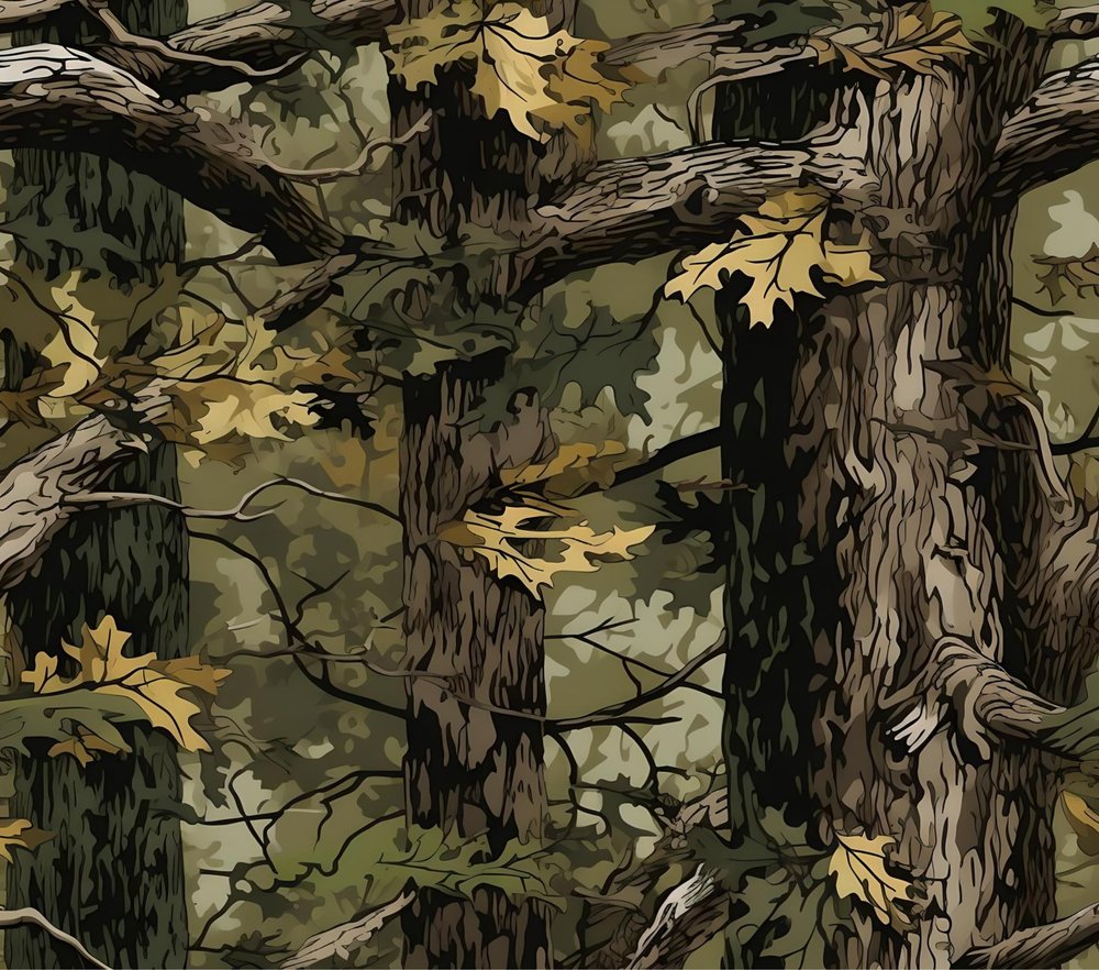 Autumn Forest Camouflage Pattern
