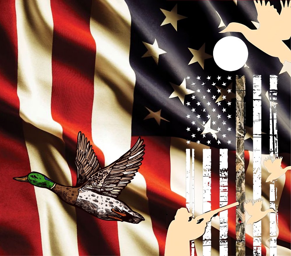 Patriotic Duck
