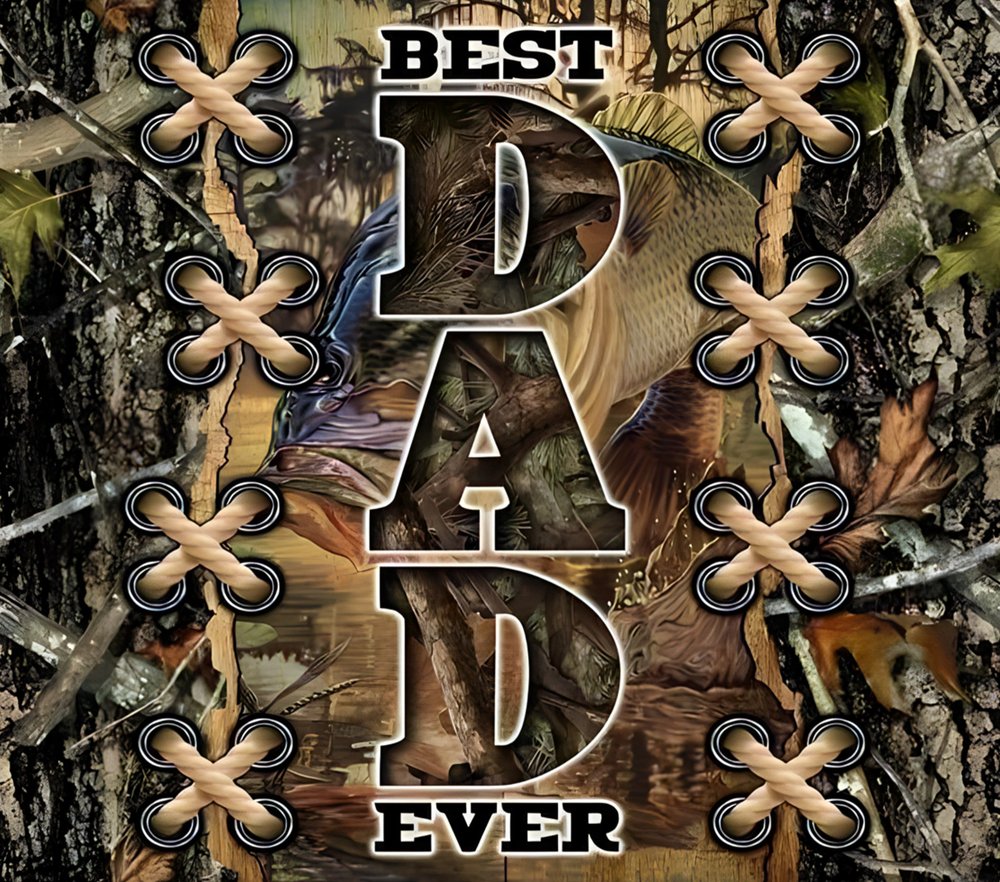 Best Dad Ever Hunting Camo
