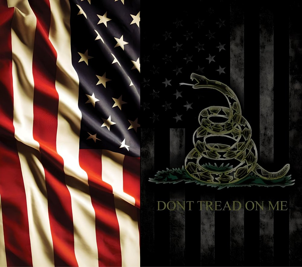 Gadsden Flag Patriotic Design