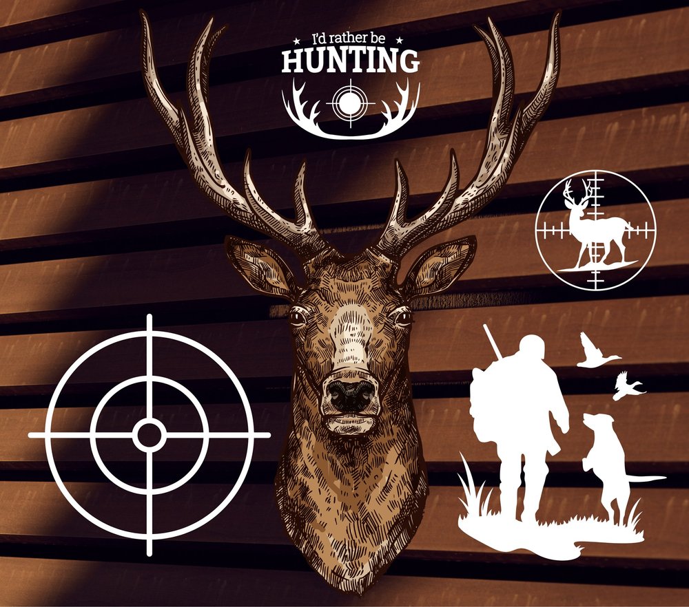 I'd Rather Be Hunting Deer Design