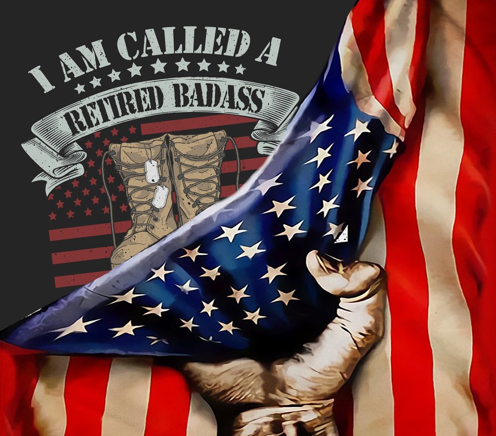 Retired Badass Patriotic