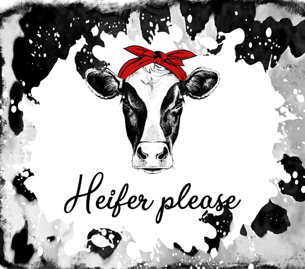 Heifer Please Cow Bandana