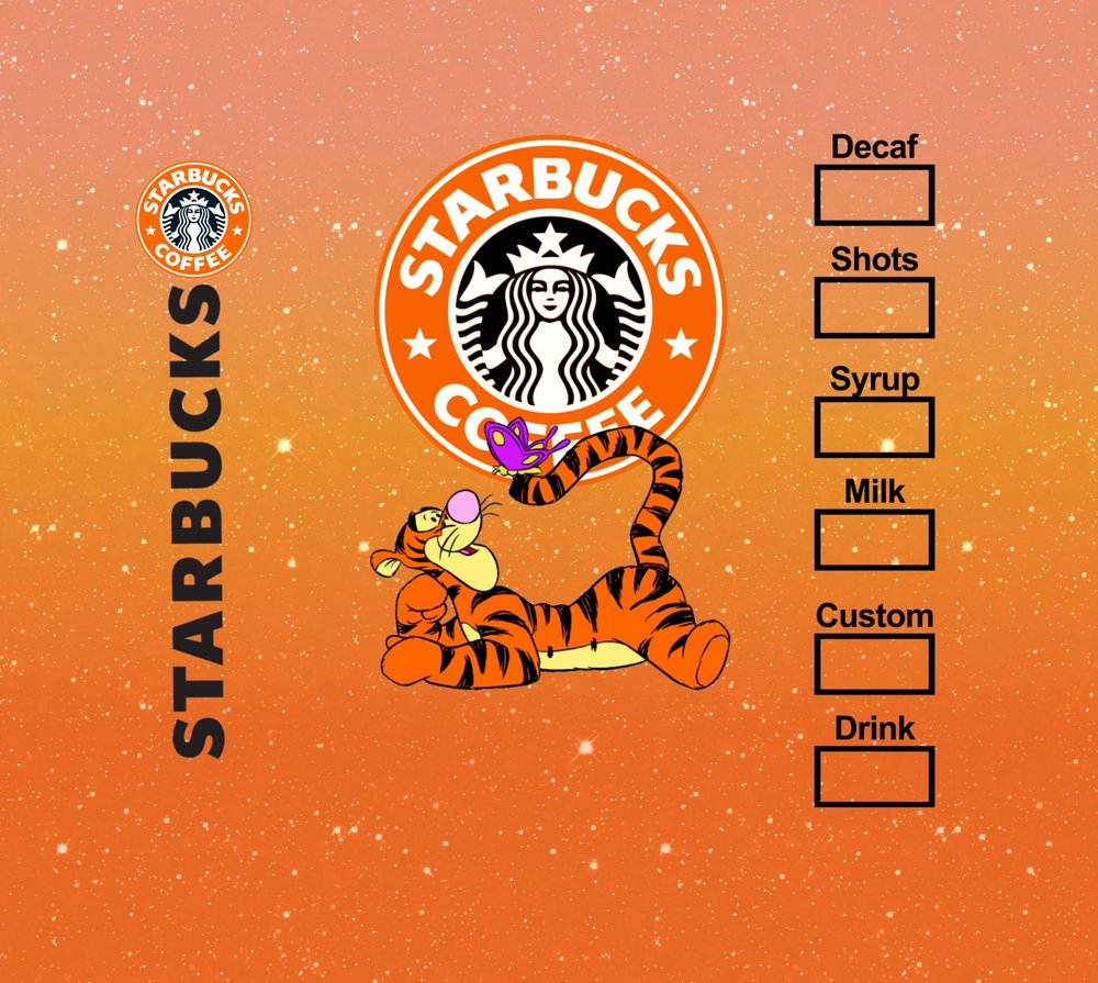 Tigger Starbucks Coffee Order