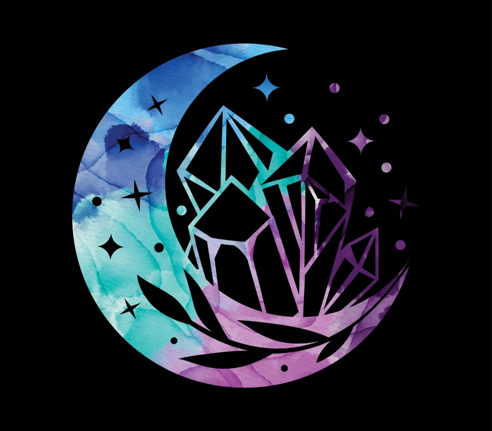Celestial Moon Crystal Night