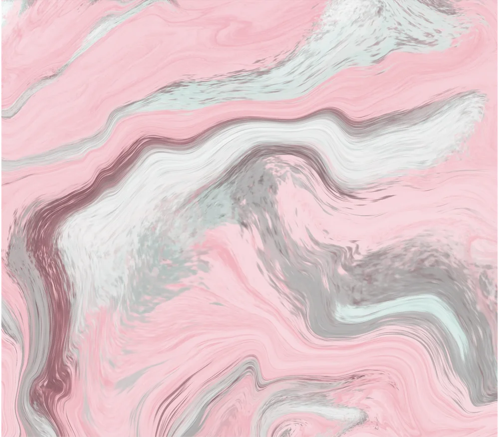 Pink Marble Liquid Swirl