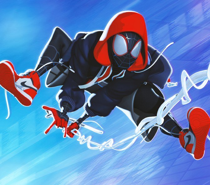 Miles Morales Spider-Man Action Pose