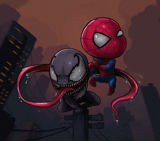 Spider-Man vs Venom Showdown