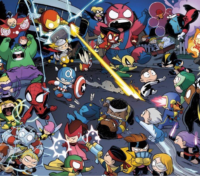 Marvel Avengers Cartoon Battle