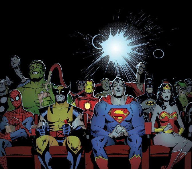 Superheroes Movie Theater