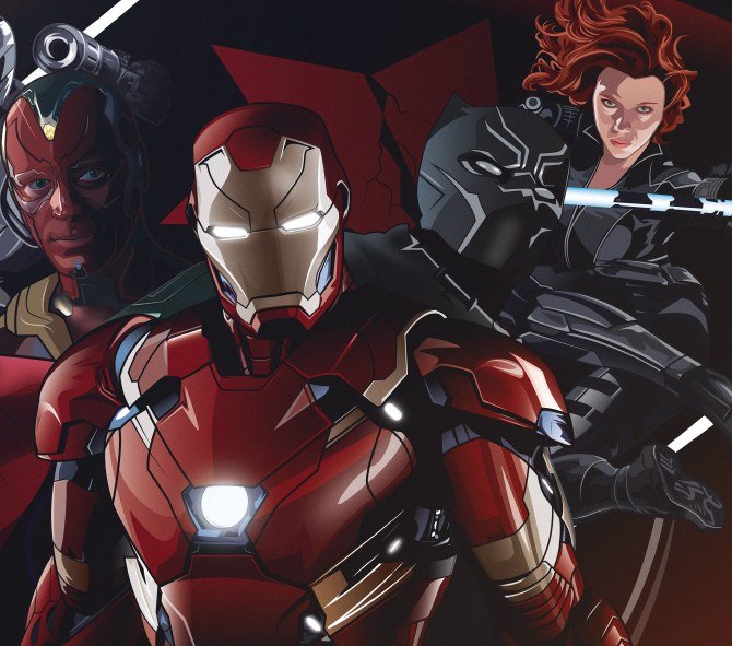 Marvel Avengers Superhero Group