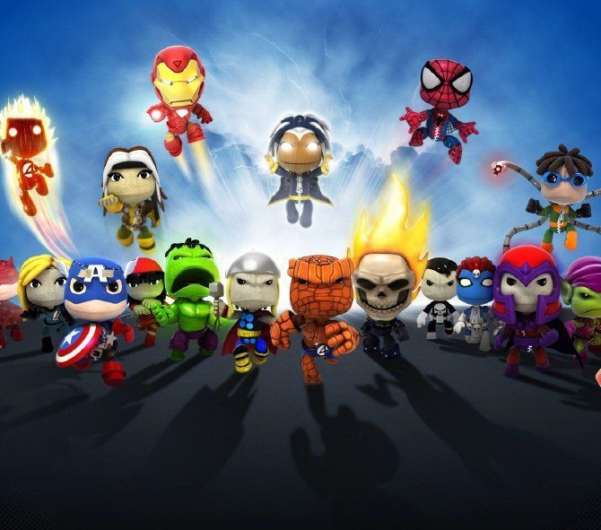 Marvel Chibi Character Squad