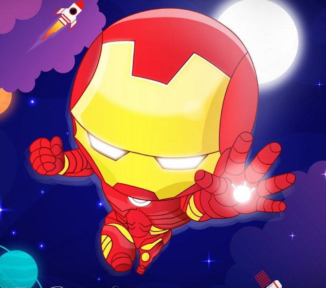 Iron Man Flying Hero