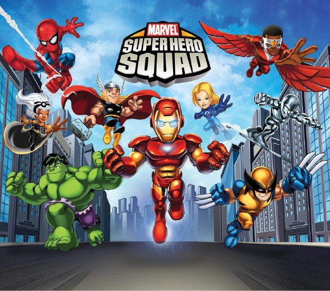 Marvel Super Hero Squad Group