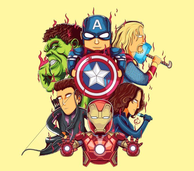 Avengers Team Stack Design