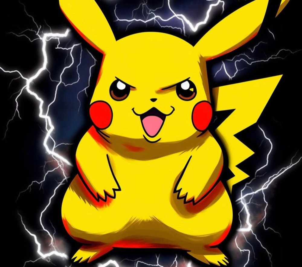 Pikachu Thunder Lightning