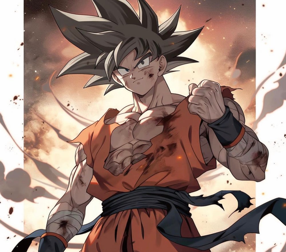 Goku Ready To Fight
