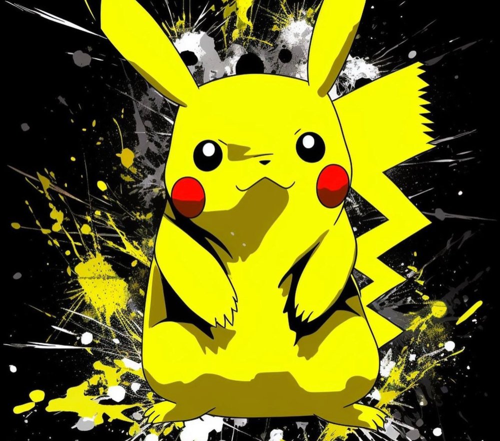Pikachu Graffiti Explosion