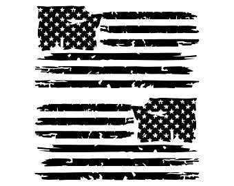 Flag-Distressed