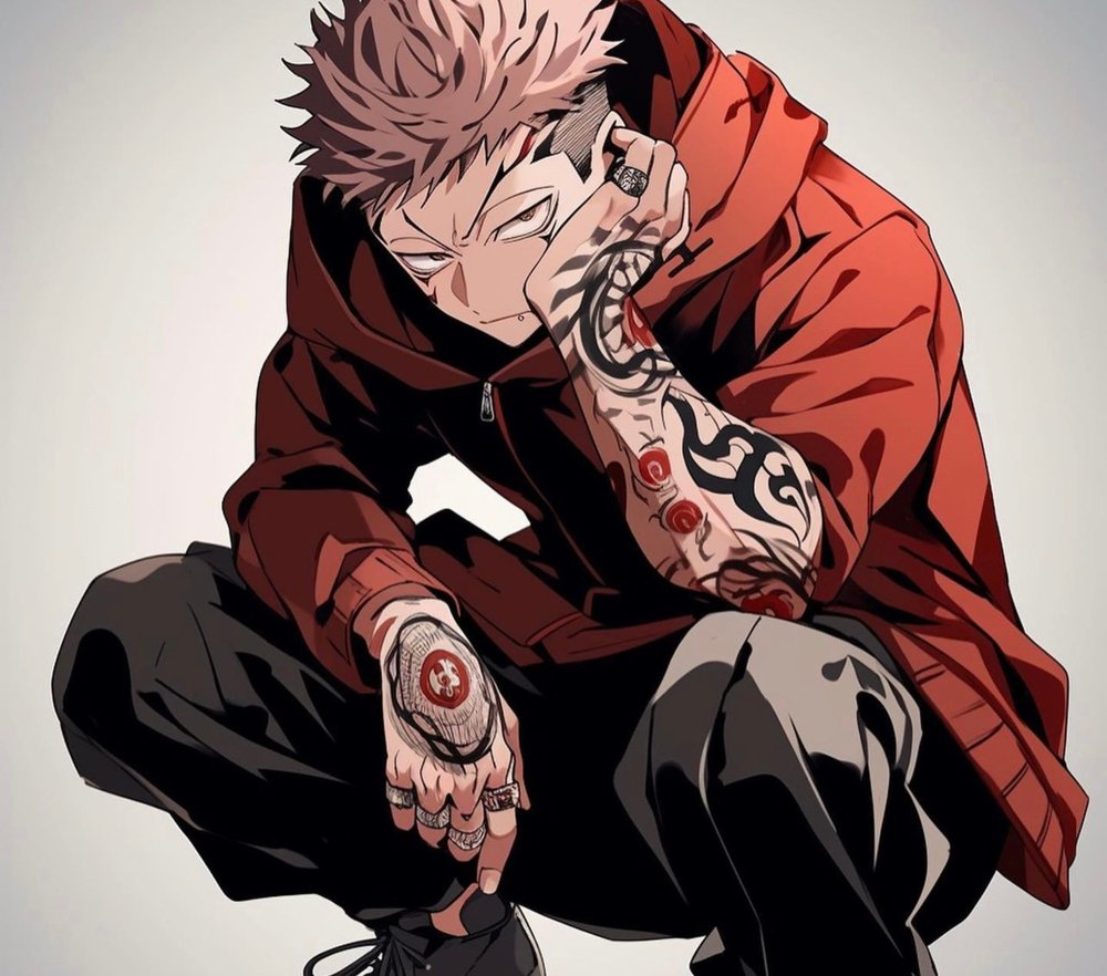 Sukuna Jujutsu Kaisen Anime Character