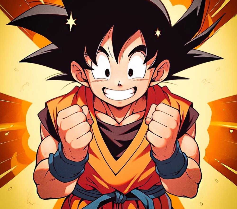 Goku Thumbs Up Anime Character