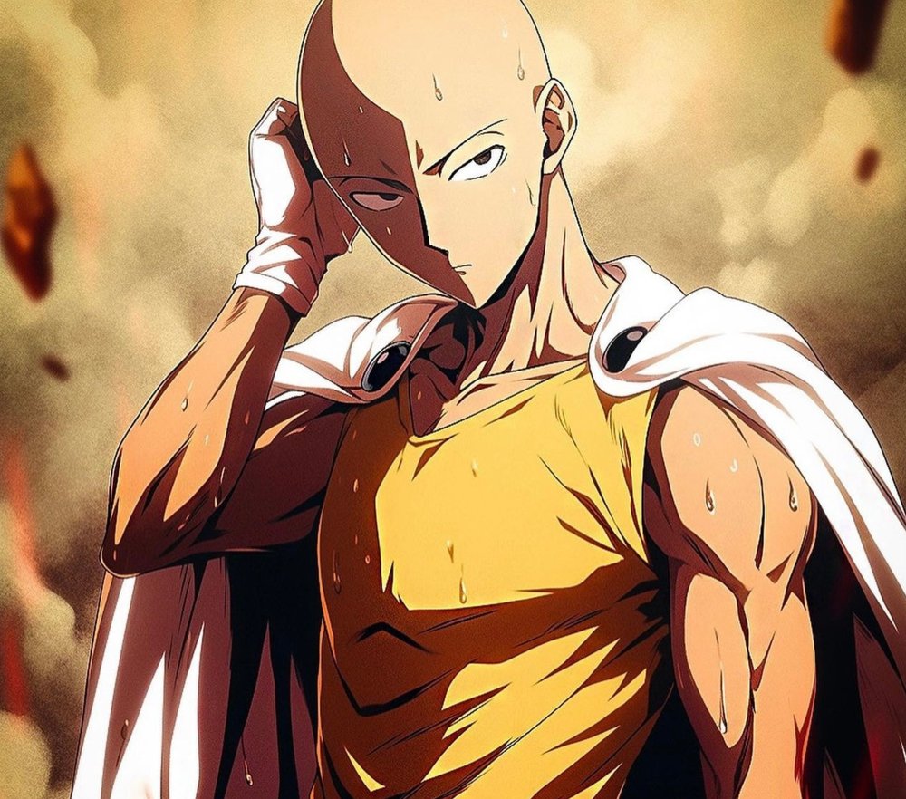 Anime Hero Victory Pose