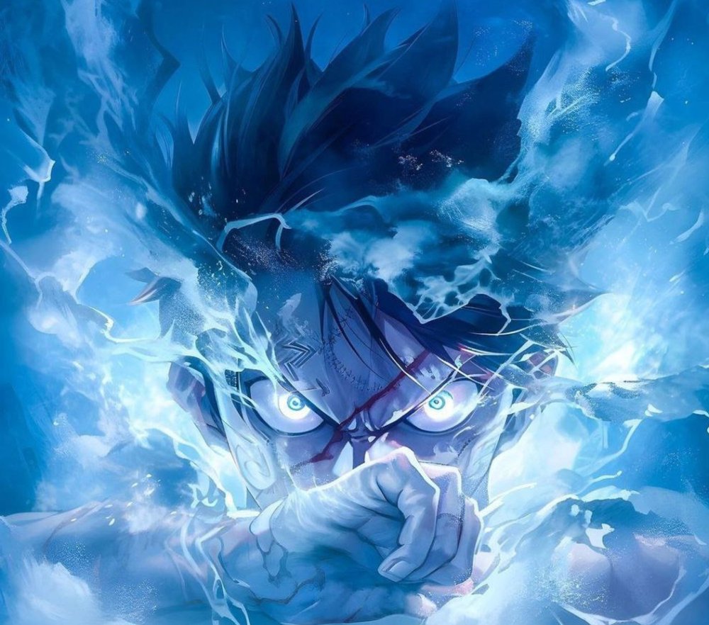Anime Ice Warrior Power Surge