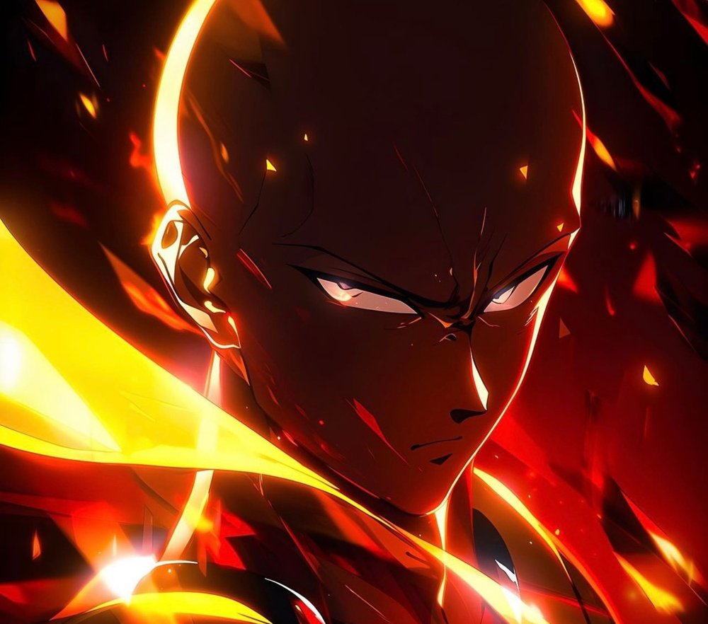 Fire Hero Anime Glow
