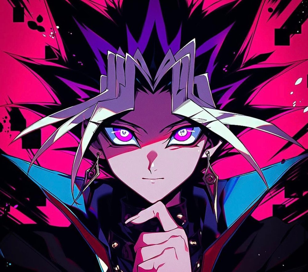 Anime Villain Explosion Artwork