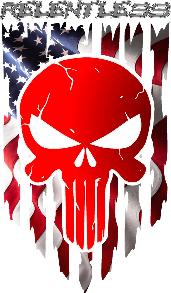 Punisher Skull American Rebel