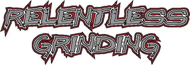 Relentless Grinding Metal Logo