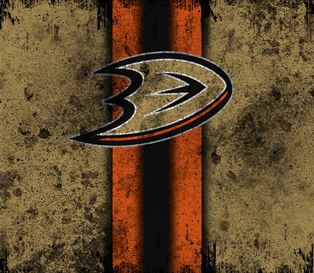 Anaheim Ducks Logo Grunge