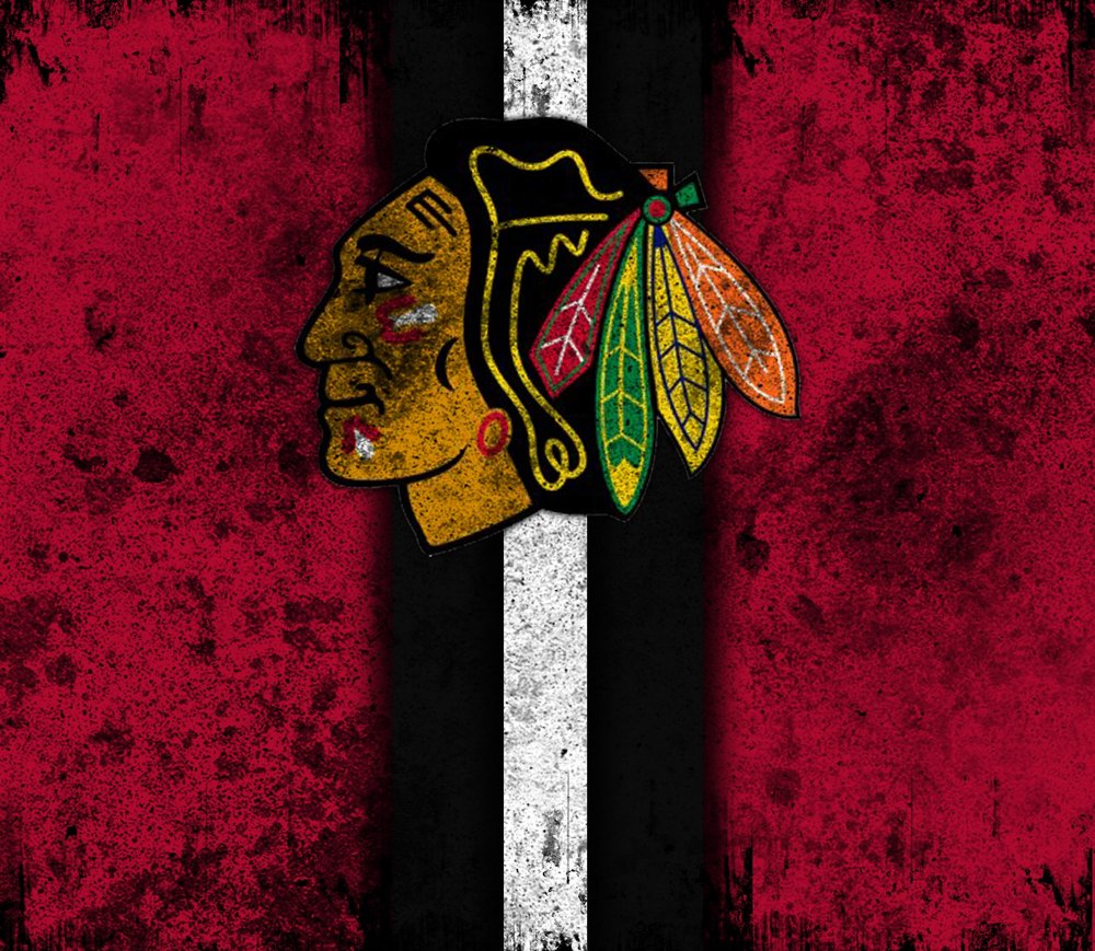 Chicago Blackhawks Distressed Logo