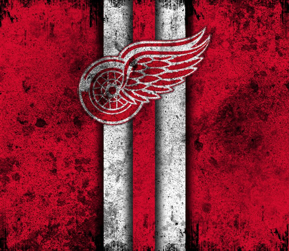 Detroit Red Wings Distressed Logo