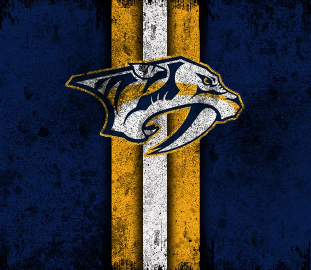 Nashville Predators Grunge Logo
