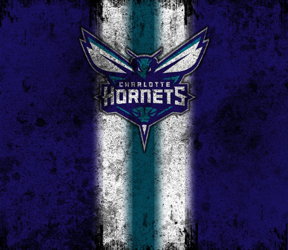 Charlotte Hornets Logo Grunge