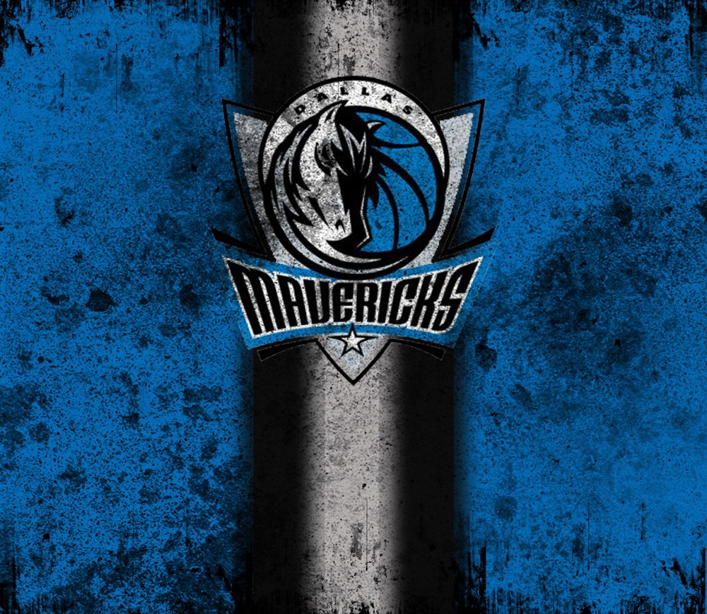 Dallas Mavericks Distressed Logo — Distressed
