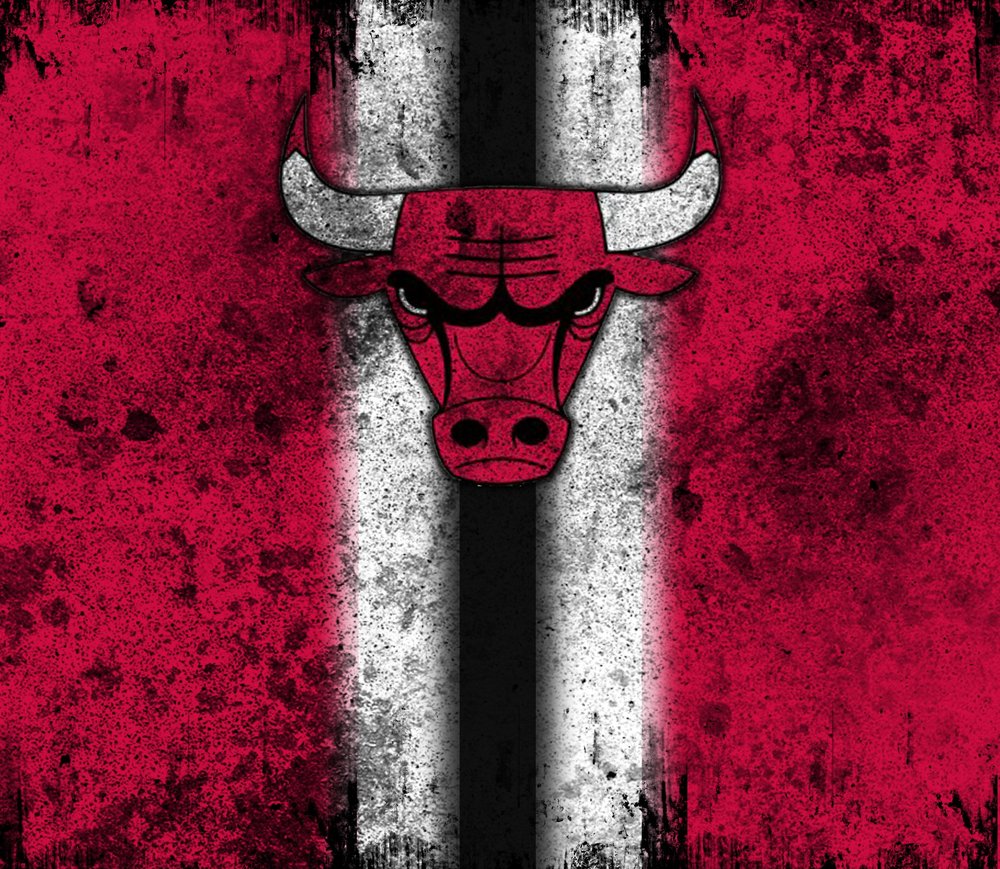Chicago Bulls Distressed Logo — Distressed