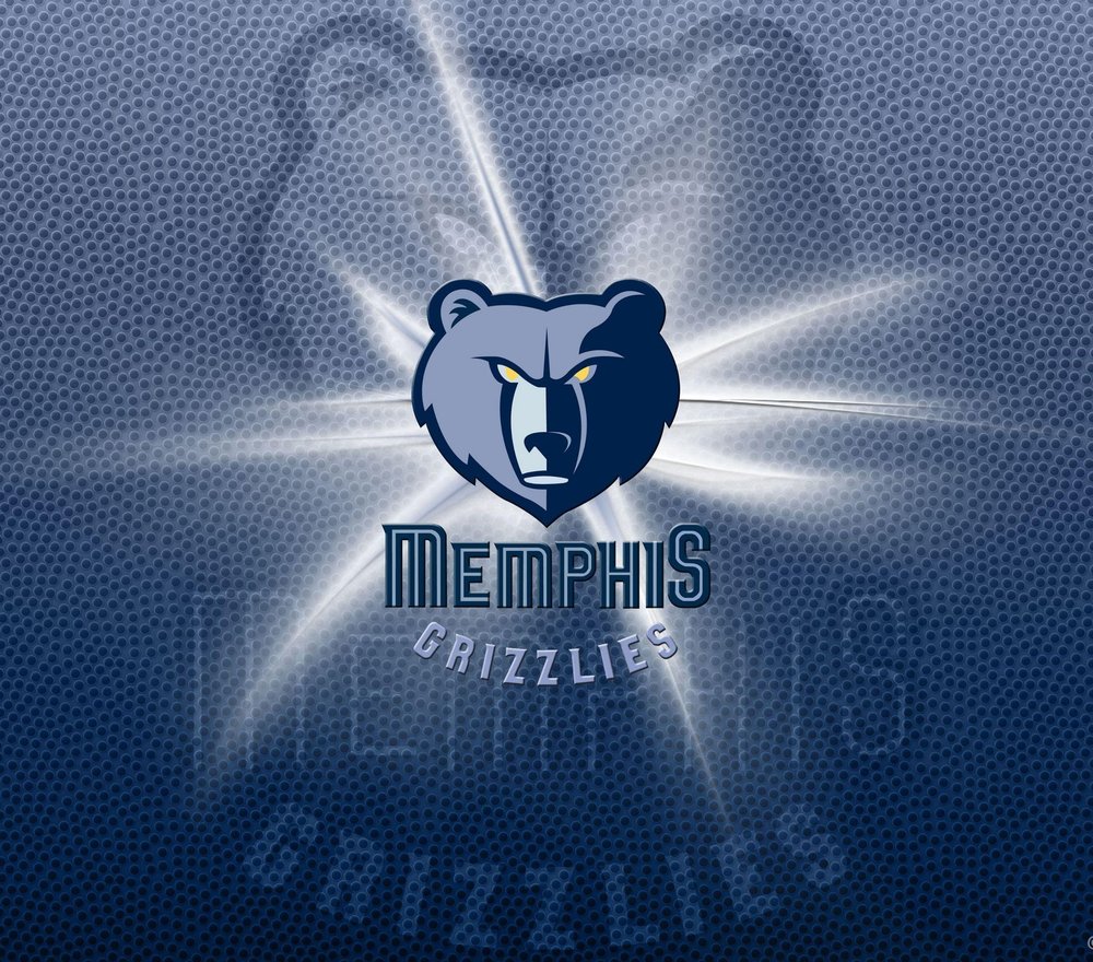 Memphis Grizzlies Logo Glow