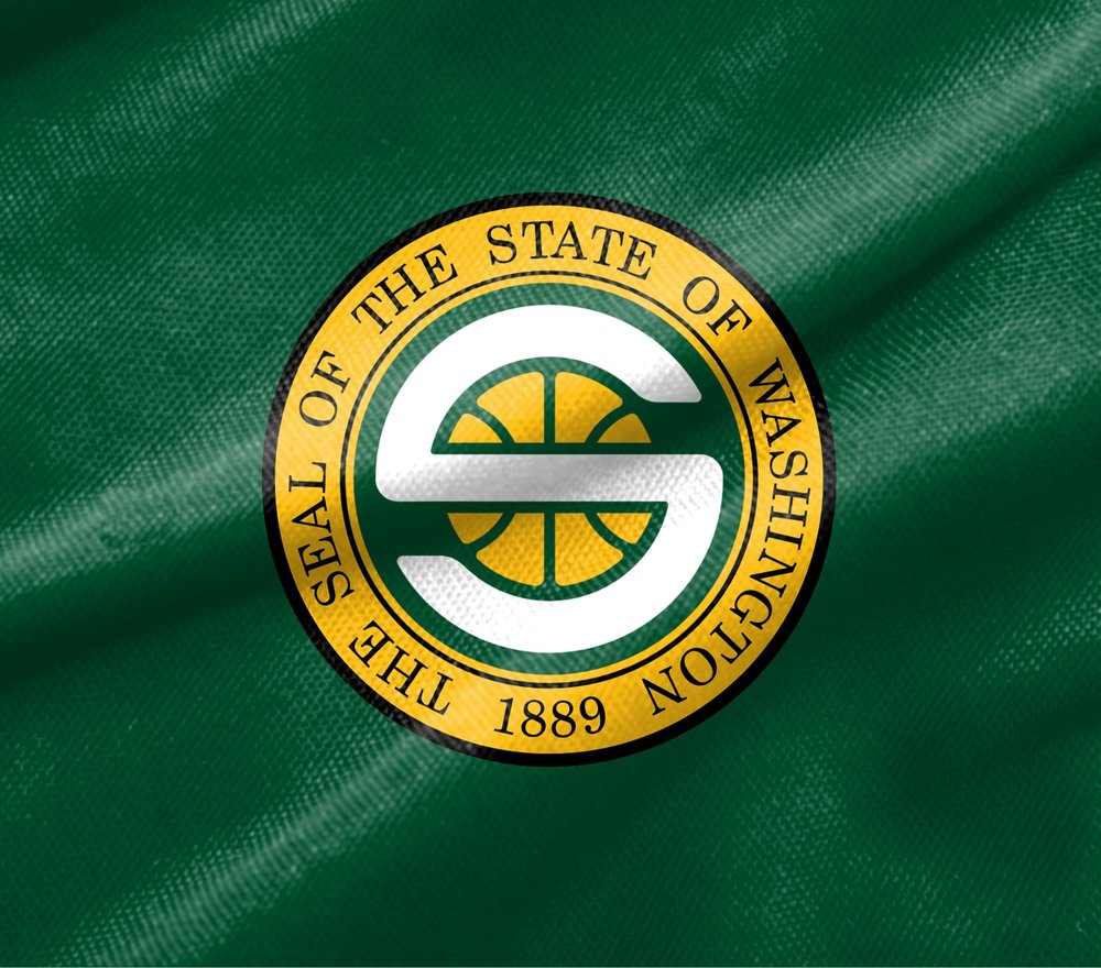 Washington State Seal Basketball