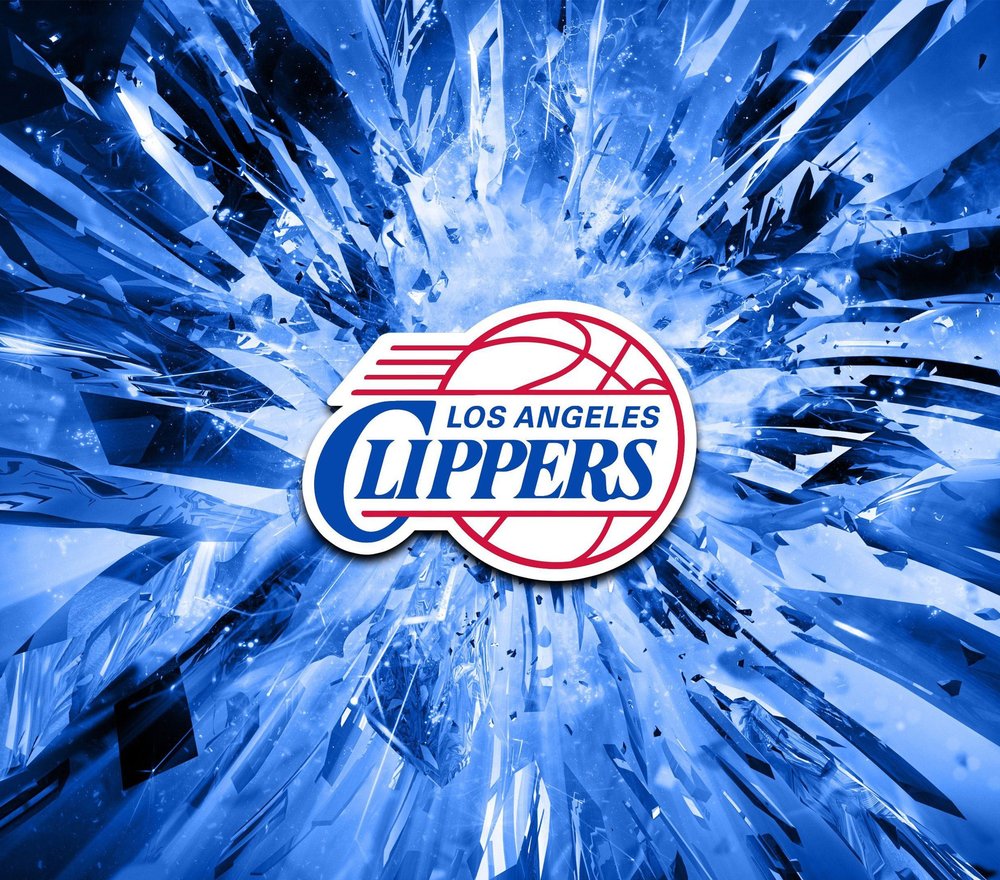 Los Angeles Clippers Logo Explosion