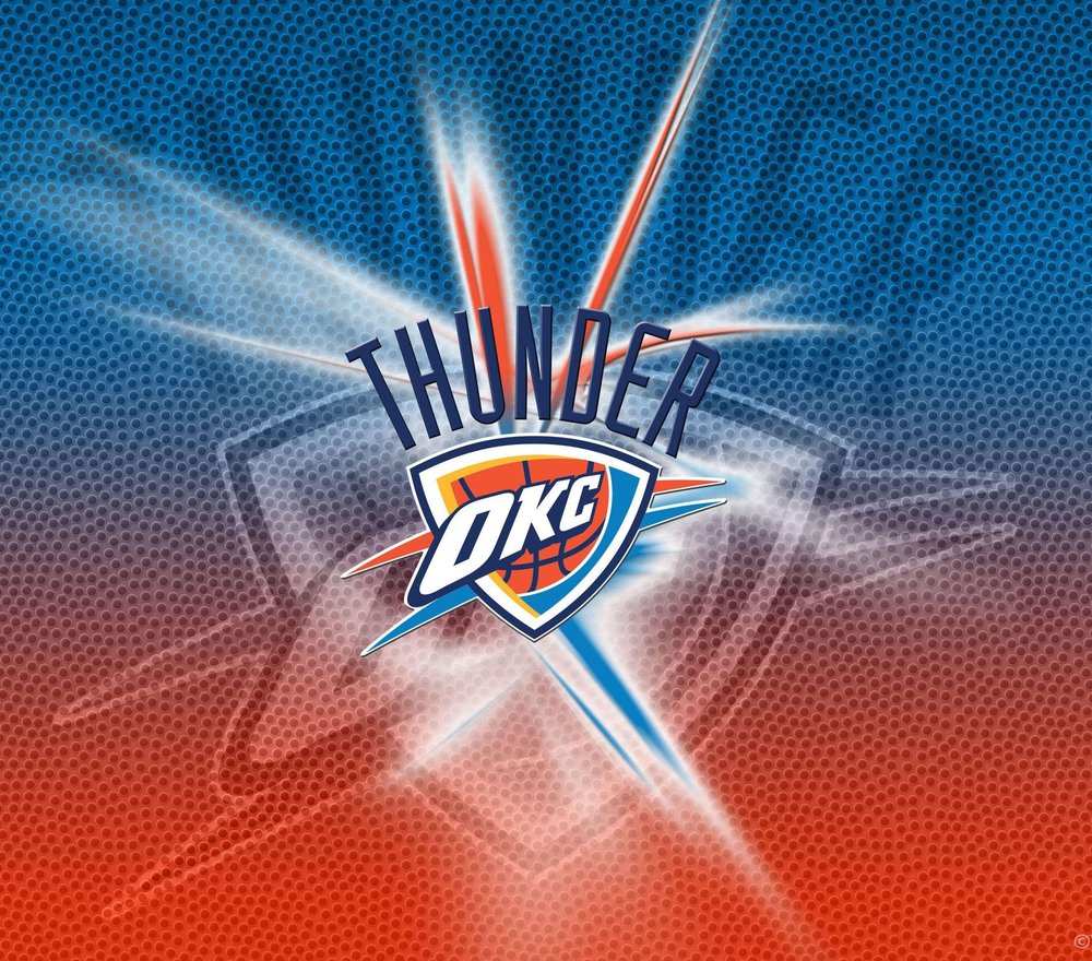 OKC Thunder Basketball Logo