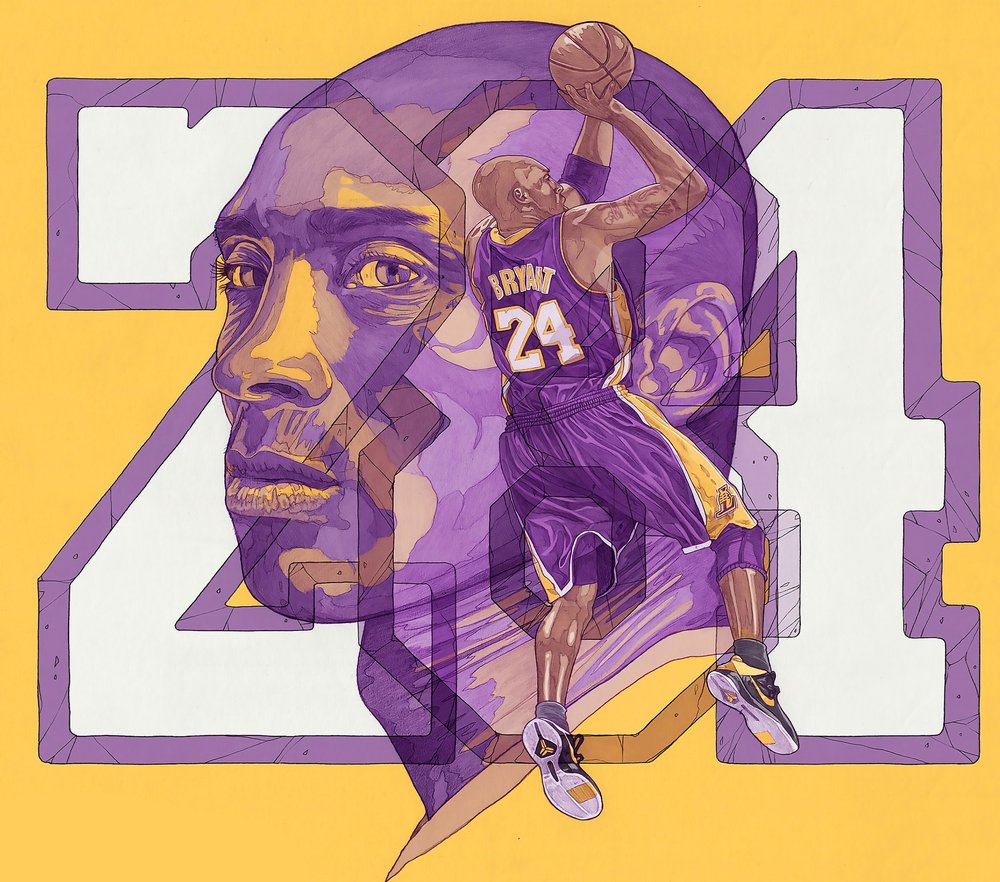 Kobe Bryant Lakers Tribute